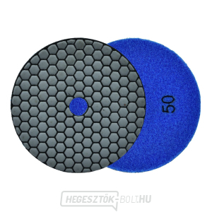 Polírozókorong porcelán kőedények száraz csiszolásához 125mm GR50 GEKO Polírozókorong porcelán kőedények száraz csiszolásához 125mm GR50 GEKO gallery main image