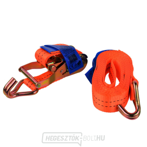 Rögzítő heveder ERGO kilincsművel és GEKO kampóval, 4m/2T/40mm  Rögzítő heveder ERGO kilincsművel és GEKO kampóval, 4m/2T/40mm  gallery main image