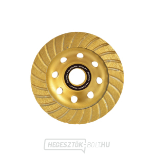 GEKO turbó gyémánt csésze csiszolótárcsa, 125x5x22,23mm  GEKO turbó gyémánt csésze csiszolótárcsa, 125x5x22,23mm  gallery main image