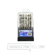 GEKO fémfúró, 19 db-os készlet, 1-10mm, egyenként 0,5mm  GEKO fémfúró, 19 db-os készlet, 1-10mm, egyenként 0,5mm  gallery main image