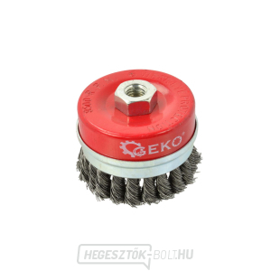 GEKO csészefonatos kefe, 100 mm, M14  GEKO csészefonatos kefe, 100 mm, M14  gallery main image