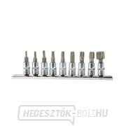 GEKO TORX bitkészlet, 9 db, 1/4