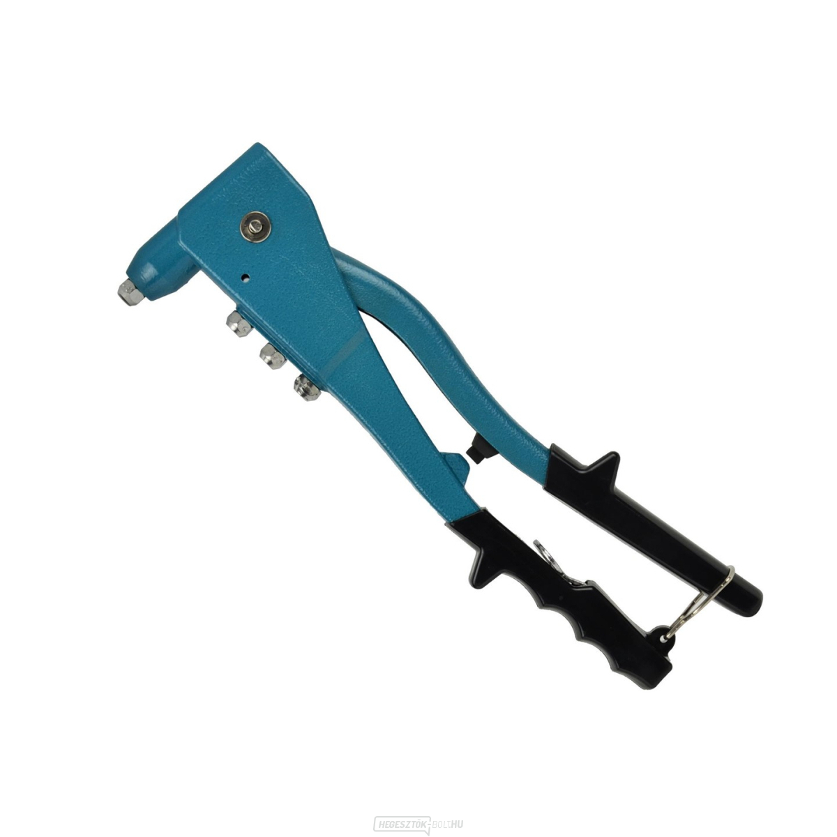 Szegecsfogó + 60 db-os szegecskészlet, 2,4-3,2-4,0-4,8 mm-es szegecsekhez GEKO alumíniumból