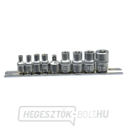 Torx fej készlet GEKO, 9 db, 1/4