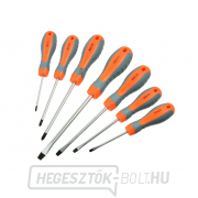 Csavarhúzó, 7 darabos készlet, 4x lapos, 3x Phillips GEKO Csavarhúzó, 7 darabos készlet, 4x lapos, 3x Phillips GEKO gallery main image