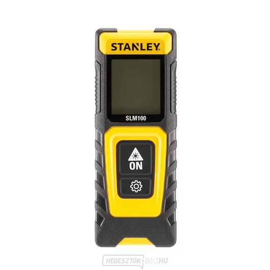 STANLEY SLM100 lézeres távolságmérő - 30 m-ig  STANLEY SLM100 lézeres távolságmérő - 30 m-ig  gallery main image