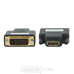 Csökkentett HDMI(A) TIPA aljzat-DVI-D csatlakozó Csökkentett HDMI(A) TIPA aljzat-DVI-D csatlakozó