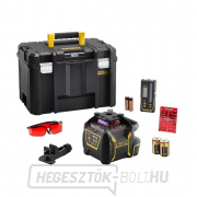 Forgólézer X600R STANLEY FATMAX, alkáli elemek, piros sugár   Forgólézer X600R STANLEY FATMAX, alkáli elemek, piros sugár   gallery main image