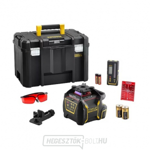 Forgólézer X600R STANLEY FATMAX, alkáli elemek, piros sugár   Forgólézer X600R STANLEY FATMAX, alkáli elemek, piros sugár   gallery main image