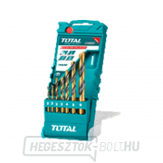 Fémfúró TOTAL, HSS, 7 db-os készlet, ipari Előnézet 