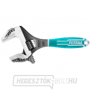 Állítható villáskulcs TOTAL, 2 az 1-ben, 250 mm, ipari gallery main image