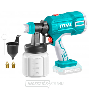 Festékszóró pisztoly AKU TOTAL, 20V Li-ion, 2000mAh, akkumulátor és töltő nélkül Festékszóró pisztoly AKU TOTAL, 20V Li-ion, 2000mAh, akkumulátor és töltő nélkül