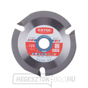 Vágó/maró tárcsa SK késekkel EXTOL PREMIUM, O125x4.0x22.2mm, 3T Vágó/maró tárcsa SK késekkel EXTOL PREMIUM, O125x4.0x22.2mm, 3T gallery main image