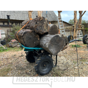 EXTOL INDUSTRIAL kétkerekű, akkumulátoros sebességváltóval, 260kg, 100l, 40V Li-ion, 6000mAh náhled