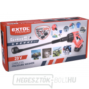 Akkumulátoros nagynyomású tisztító SHARE20V EXTOL PREMIUM, 20V Li-ion, 2000mAh náhled