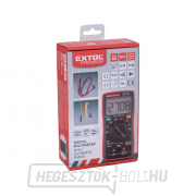Digitális multiméter automatikus tartományválasztással EXTOL PREMIUM náhled