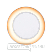 Asztali lámpa nagyítóval EXTOL LIGHT, USB táp, fehér, 2400lm, 3 fényszín, 5x nagyítás Előnézet 