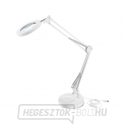 Asztali lámpa nagyítóval EXTOL LIGHT, USB táp, fehér, 2400lm, 3 fényszín, 5x nagyítás Asztali lámpa nagyítóval EXTOL LIGHT, USB táp, fehér, 2400lm, 3 fényszín, 5x nagyítás gallery main image