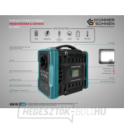 Könner & Söhnen KS 200PS hordozható akkumulátor állomás Könner & Söhnen KS 200PS hordozható akkumulátor állomás náhled