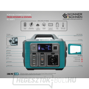 Könner & Söhnen KS 300PS hordozható akkumulátor állomás náhled