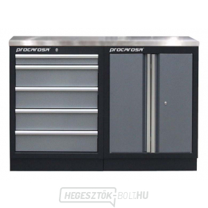 Műhelyszekrény készlet Procarosa PROFI TGC-130500 Munkalap:: rozsdamentes acél Műhelyszekrény készlet Procarosa PROFI TGC-130500 Munkalap:: rozsdamentes acél gallery main image