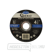 GEKO fémvágó tárcsa, 115x1,0 mm  GEKO fémvágó tárcsa, 115x1,0 mm  gallery main image