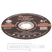 Vágótárcsa fémhez/acélhoz INOX GEKO, 115x1,2mm  Előnézet 