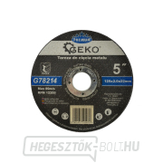 GEKO fémvágó tárcsa, 125x2mm  GEKO fémvágó tárcsa, 125x2mm  gallery main image