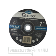 GEKO fémvágó tárcsa, 180x2mm  GEKO fémvágó tárcsa, 180x2mm  gallery main image