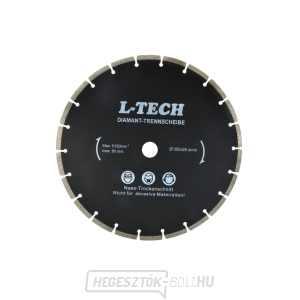 GEKO szegmens gyémánt vágótárcsa, 300x8x25,4mm  GEKO szegmens gyémánt vágótárcsa, 300x8x25,4mm  gallery main image