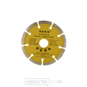 GEKO szegmens gyémánt vágótárcsa, 115x8x22,2mm  GEKO szegmens gyémánt vágótárcsa, 115x8x22,2mm  gallery main image