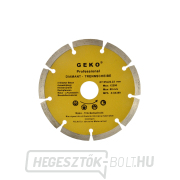 GEKO szegmens gyémánt vágótárcsa, 125x8x22,2mm  GEKO szegmens gyémánt vágótárcsa, 125x8x22,2mm  gallery main image