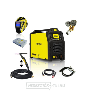 Inverter KOWAX GeniTig® 220AC/DC LCD SET 2 + égő + motorháztető + Vemtoů + kábelek  gallery main image