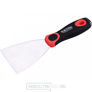 EXTOL PREMIUM rozsdamentes acél spatula, szélessége 80mm, rugalmas