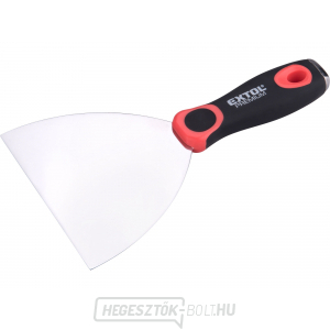 EXTOL PREMIUM rozsdamentes acél spatula, szélessége 125mm, rugalmas