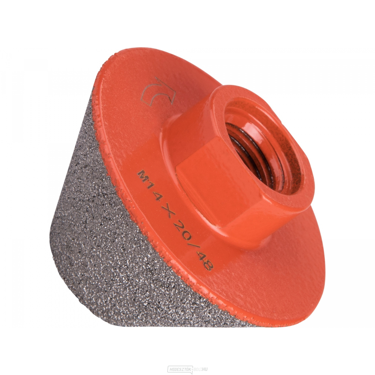 EXTOL PREMIUM gyémánt kúpos csiszolókorona, O 20-48mm, menet M14