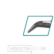 Félkör hajlított fogó ÖSSZESEN, 200mm, ipari Előnézet 