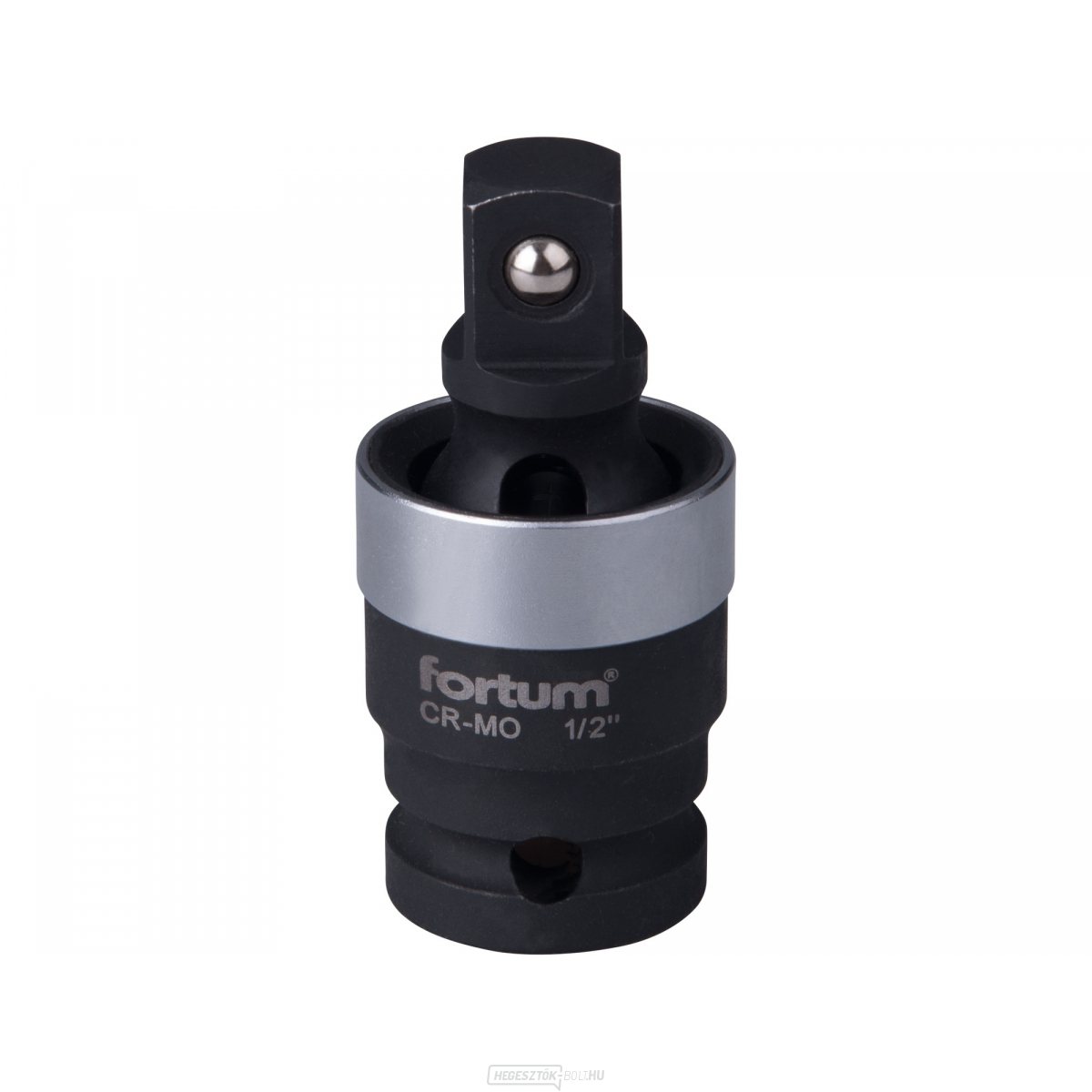 Fortum ütközőcsukló rögzítés, belső 1/2"-tól külső 1/2"-es négyzetig, CrMo