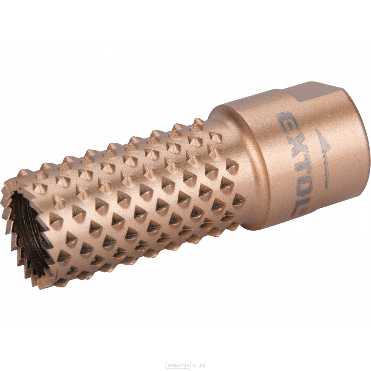 Forgó-hengeres reszelő elülső fogakkal EXTOL, O20mm, menet M14