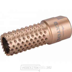 Forgó-hengeres reszelő elülső fogakkal EXTOL, O20mm, menet M14 Forgó-hengeres reszelő elülső fogakkal EXTOL, O20mm, menet M14 gallery main image
