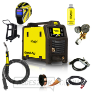 KOWAX GeniMig®240DP LCD + Zseblámpa + Sisak + Szelep + Váz + Teljes CO2 palack + Spray + 5 kg-os drót + Kábelek  Előnézet 