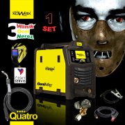 KOWAX GeniMig®240DP LCD + égő + motorháztető + szelep + kábelek Előnézet 