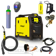 Hegesztőgép KOWAX GeniMig®240DP LCD SET 6a + zseblámpa + burkolat + szelep + alváz + argonpalack + spray + 5 kg vezeték + kábelek gallery main image