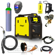 Hegesztőgép KOWAX GeniMig®240DP LCD SET 6Q + zseblámpa + burkolat + szelep + alváz + argonpalack + spray + 5 kg drót +... gallery main image