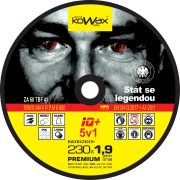 Vágótárcsa KOWAX IQ+ 5 in 1 230x1,9 Előnézet 