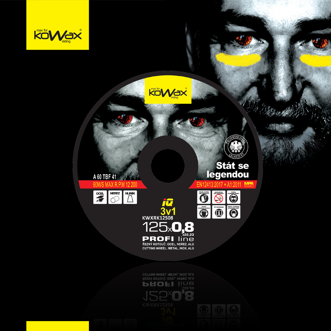 Vágótárcsa KOWAX IQ 3 in 1 125x0,8 gallery main image
