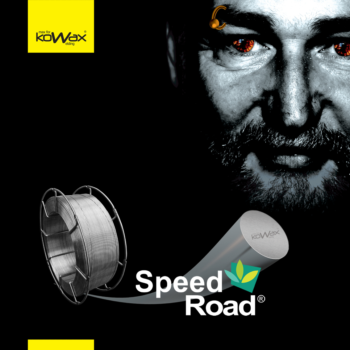 KOWAX rézmentes hegesztőhuzal Speed Road G4Si1 1,0 mm 15 kg