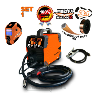 PANTERMAX MIG210FALCO 2 inverteres hegesztő MIG/MMA burkolat + kábelek 2m + zseblámpa + huzal 1kg PANTERMAX MIG210FALCO 2 inverteres hegesztő MIG/MMA burkolat + kábelek 2m + zseblámpa + huzal 1kg gallery main image