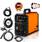 PANTERMAX PanterWeld®4v1 200 MULTIFUNKCIÓS MIG/TIG/MMA/PLAZMA inverteres hegesztő + kábelek + pisztolyok + elektróda +... PANTERMAX PanterWeld®4v1 200 MULTIFUNKCIÓS MIG/TIG/MMA/PLAZMA inverteres hegesztő + kábelek + pisztolyok + elektróda +... gallery main image