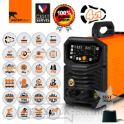 PANTERMAX PanterWeld®4v1 200 MULTIFUNKCIÓS MIG/TIG/MMA/PLAZMA inverteres hegesztő + burkolat + piros. Szelep + Co2 palack  Előnézet 